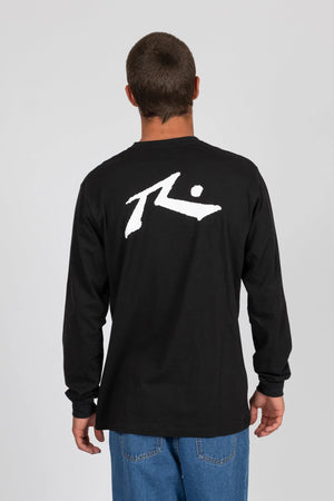 Rusty Base Line LS Tshirt Black