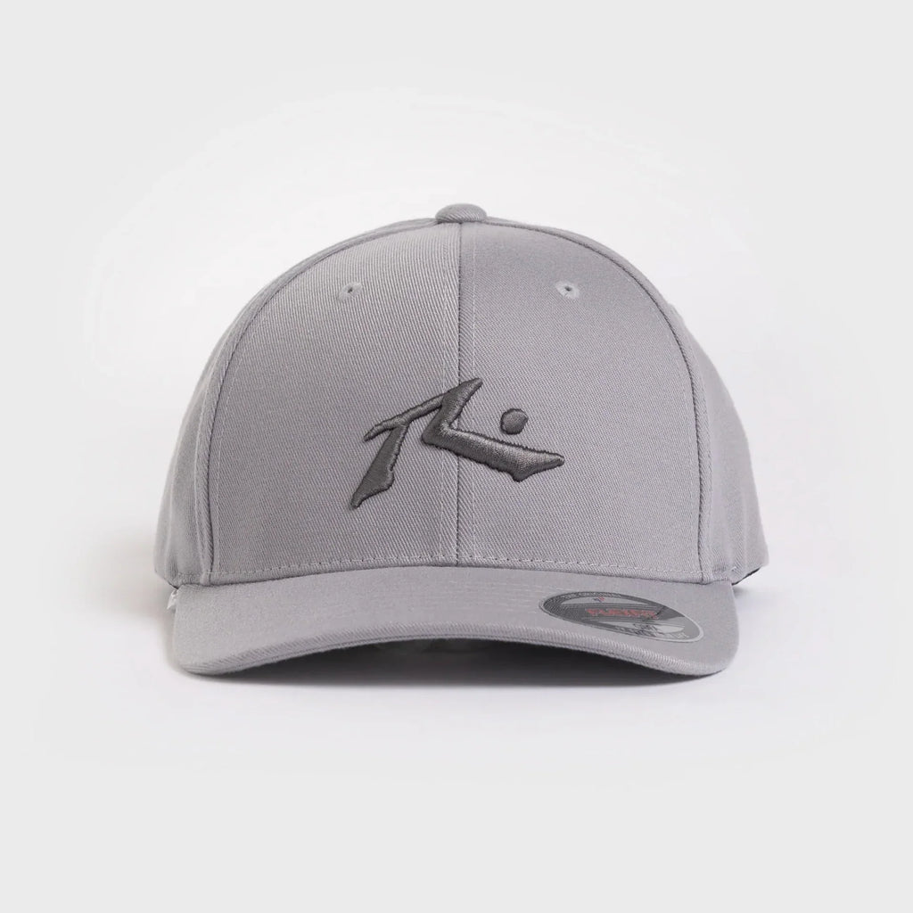 Rusty chronic 4 Flexfit cap Frost grey