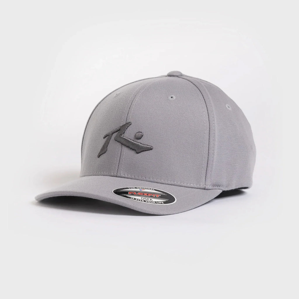 Rusty chronic 4 Flexfit cap Frost grey
