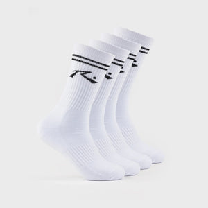 Rusty Clothing Comp mid calf Socks (4 Pack) One Size