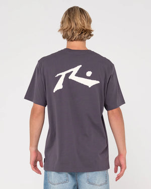 RUSTY Competition SS Tee Coal