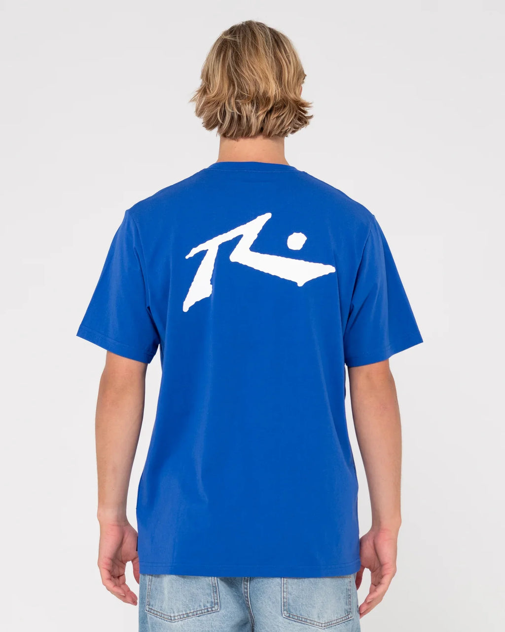 Rusty Competion Short Sleeve Royal Blue