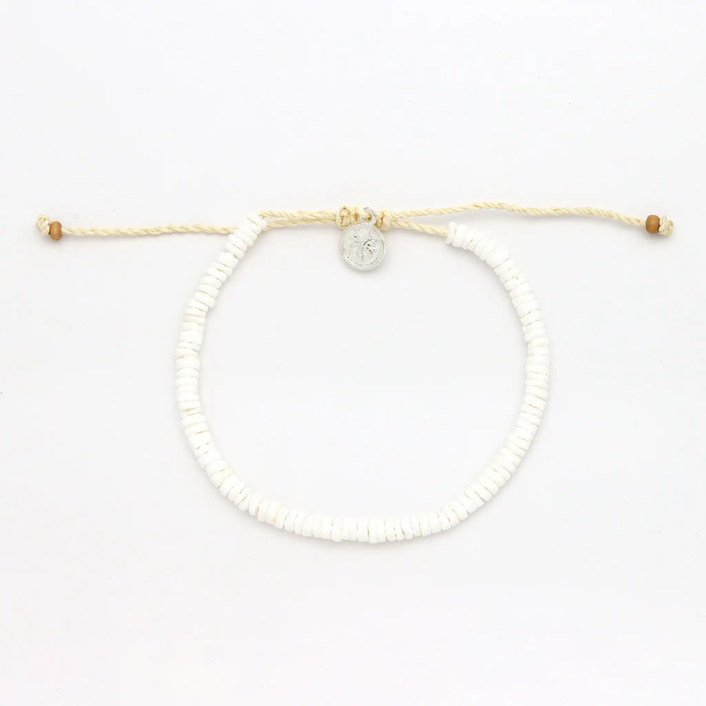 White Puka Shell Bracelet