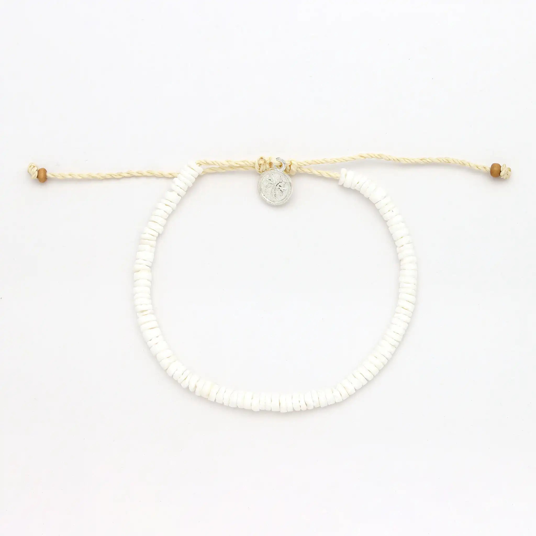 White Puka Shell Bracelet