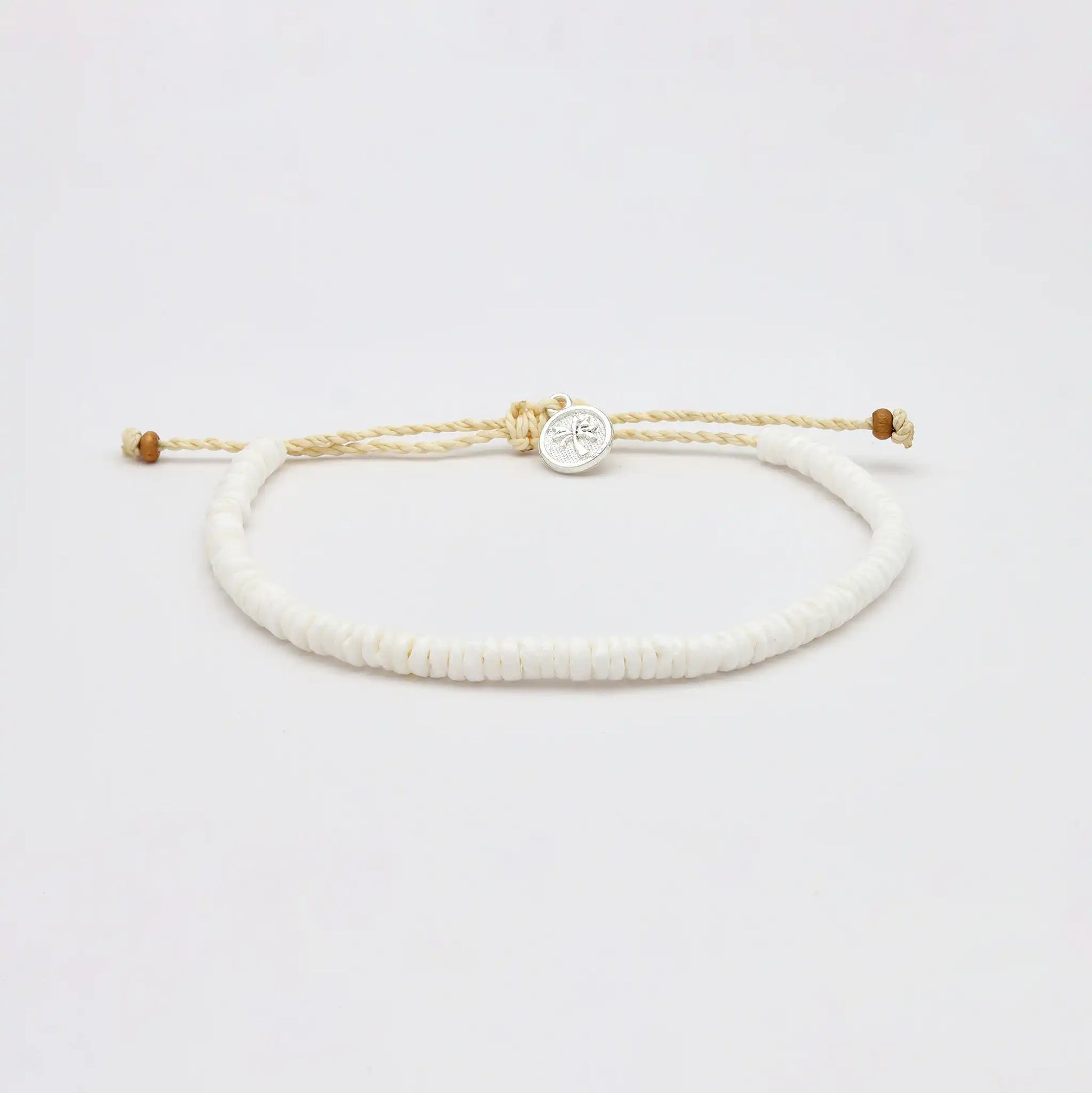 White Puka Shell Bracelet