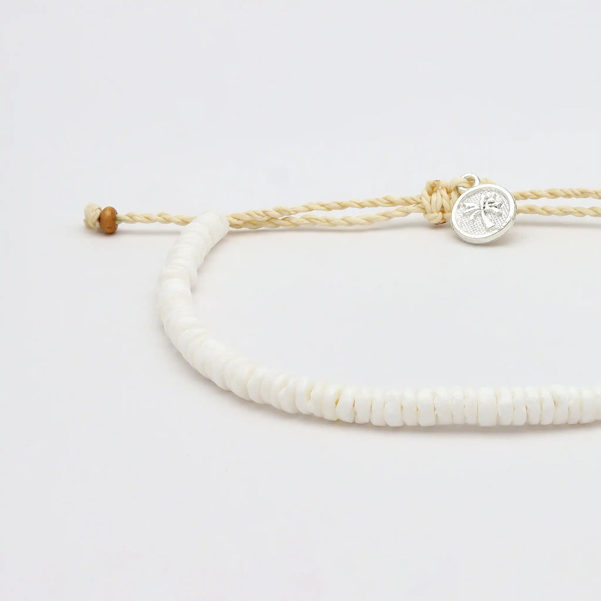 White Puka Shell Bracelet