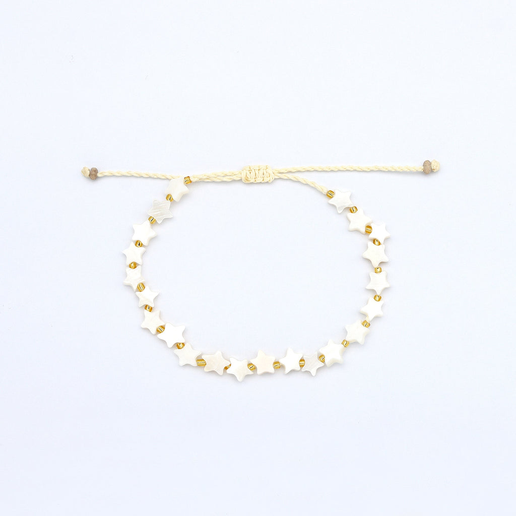 Surgawi Mother of Pearl Star Bracelet