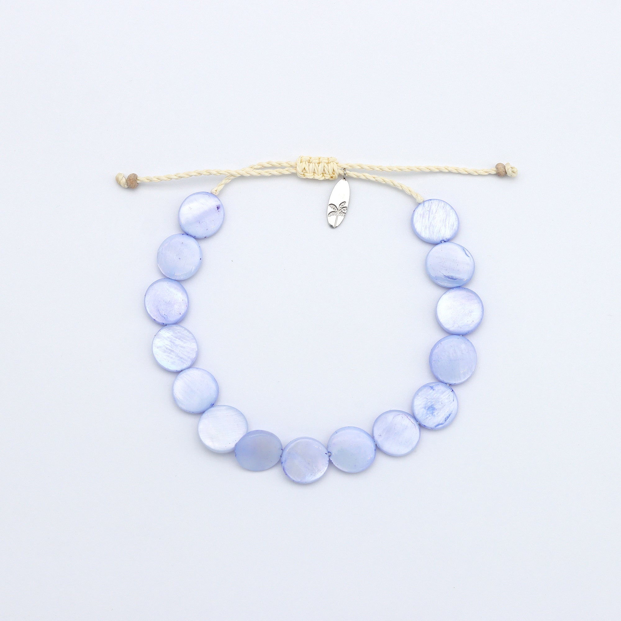 Mother of Pearl Disc Bracelet