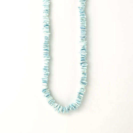 Pineapple Island Necklace-bluestone