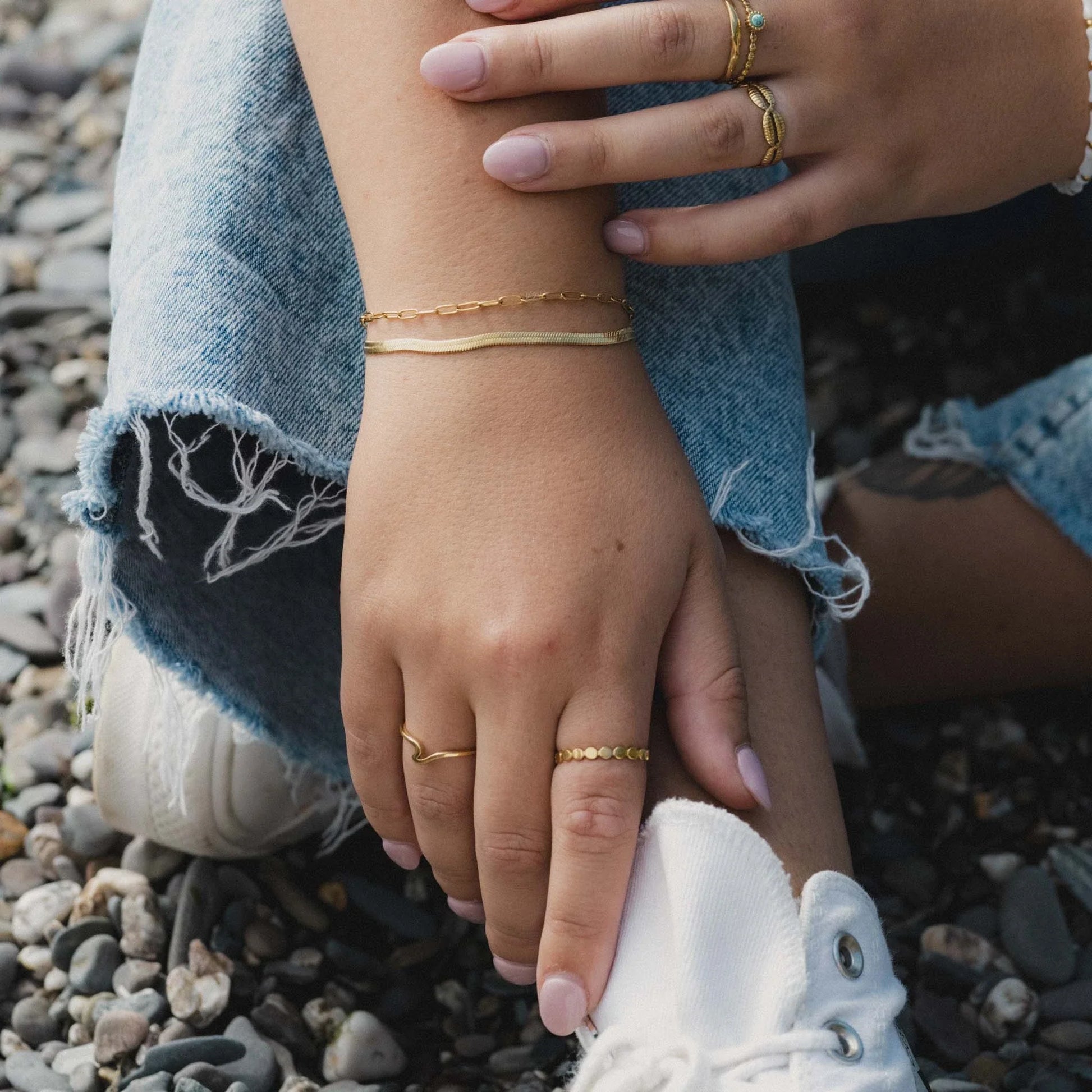 Paperclip Chain Bracelet
