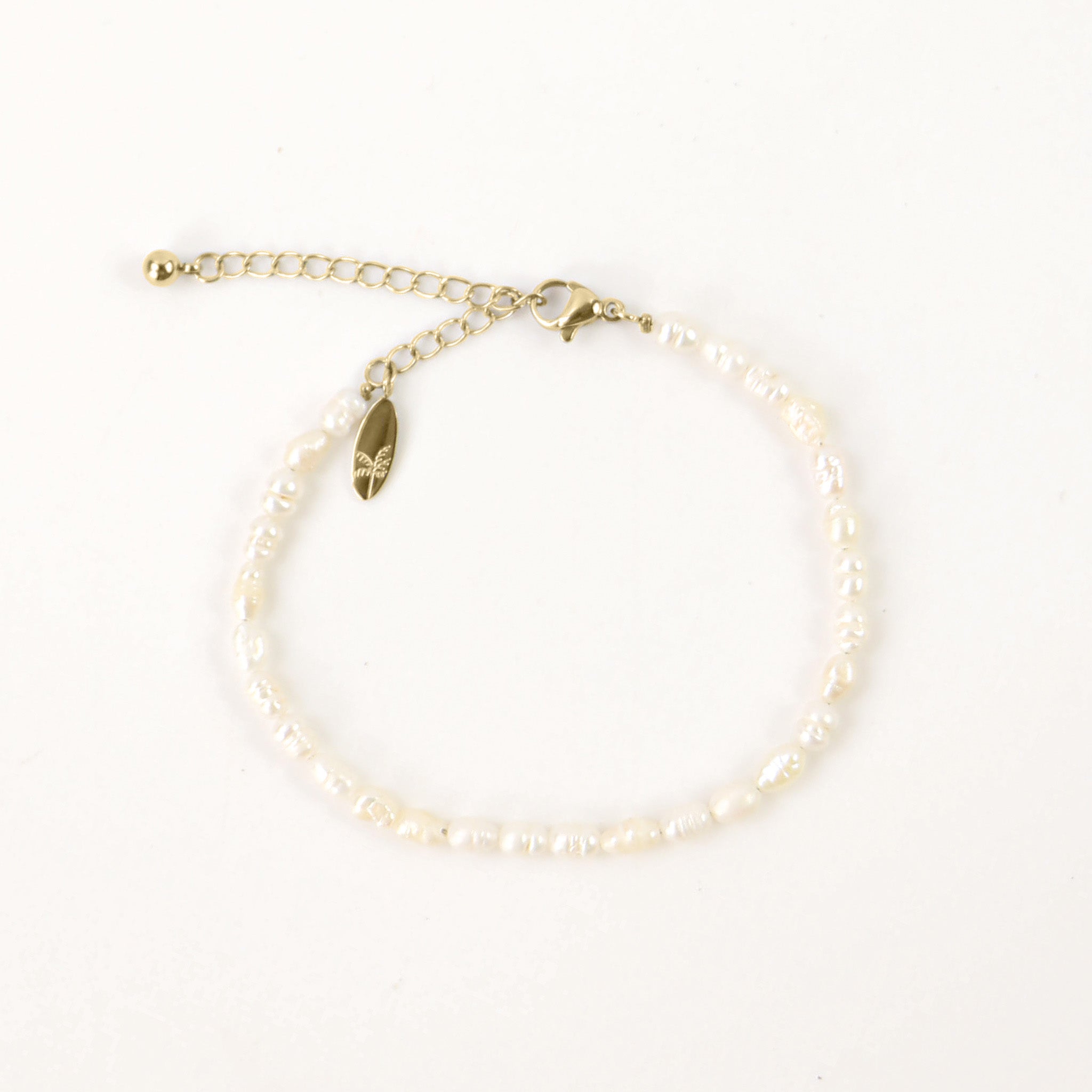 Pearl and Gold Bracelet Stack