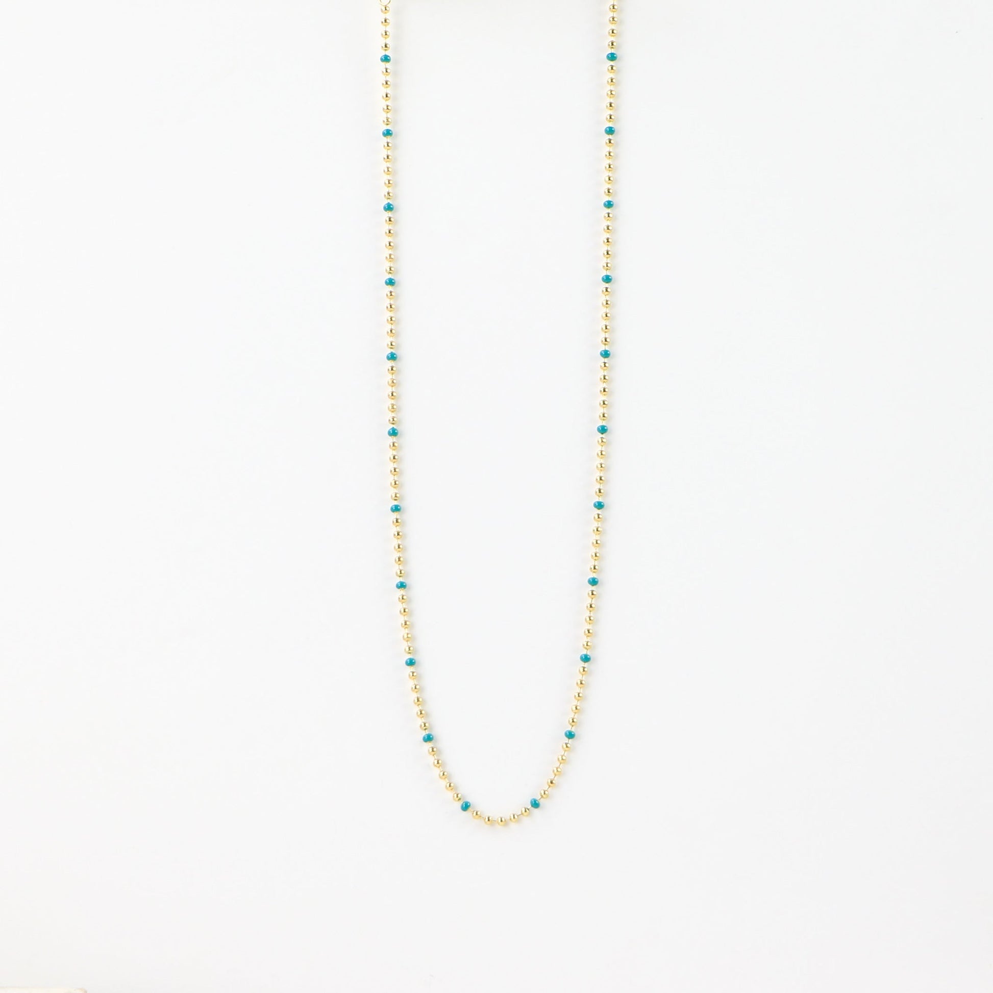 Enamel Chain Necklace