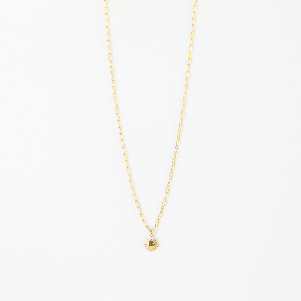 Sun Charm Necklace