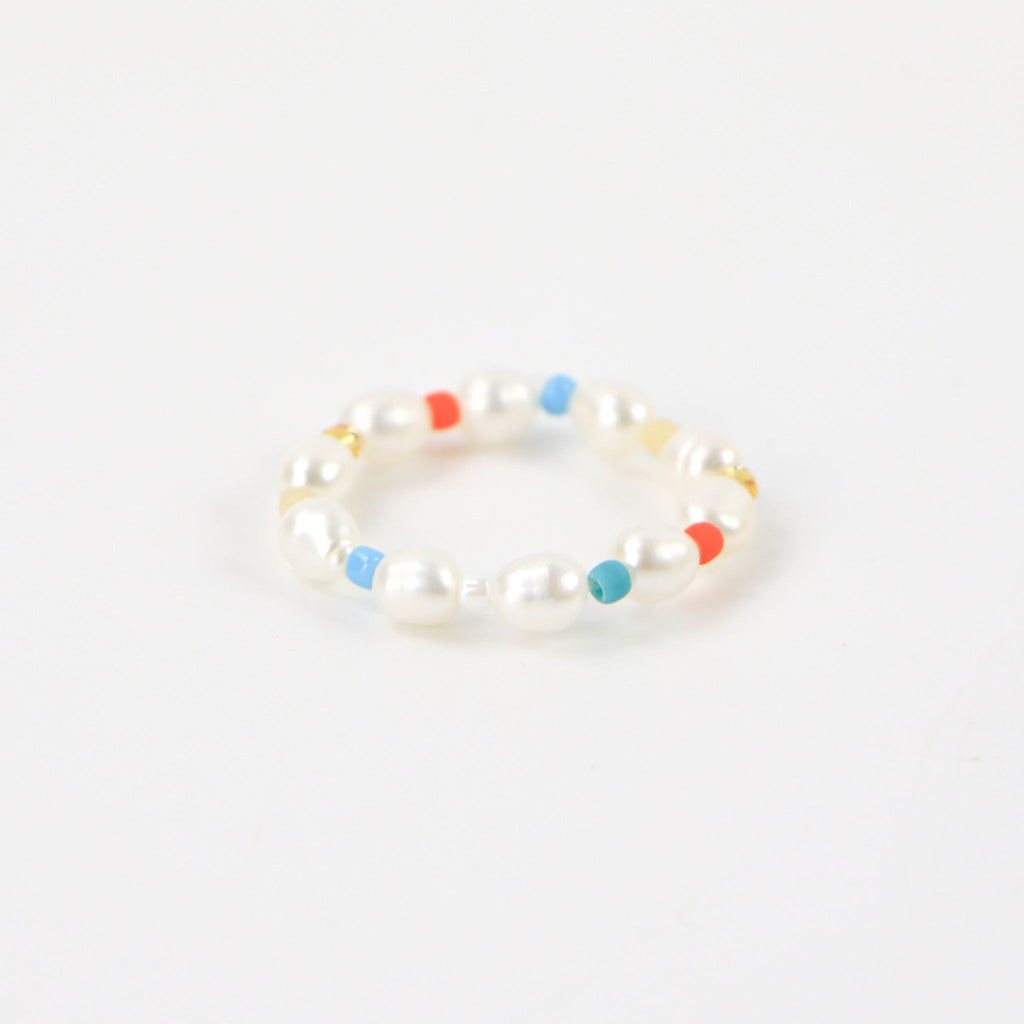 Pelangi Beaded Pearl Ring