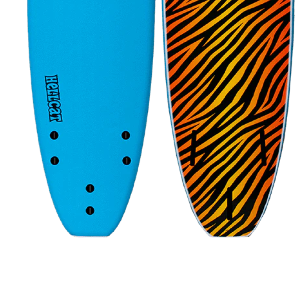 Surfworx Foamie - Hellcat Hybrid Soft board - Light blue 6ft 6inch