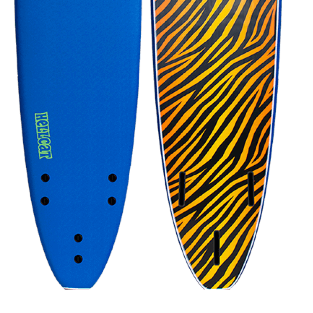 Surfworx Foamie -  Hellcat Blue Mini Mal - Blue 7'6"