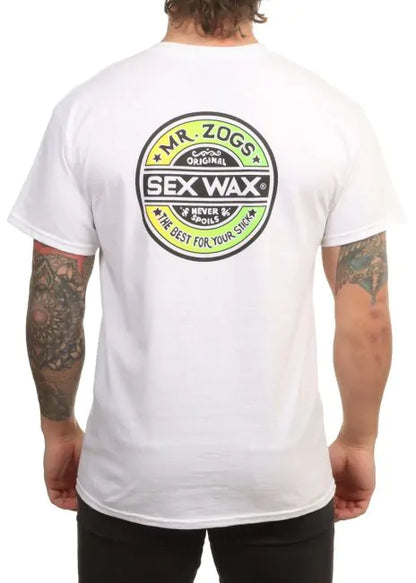 Sexwax Tee The Green Fade White