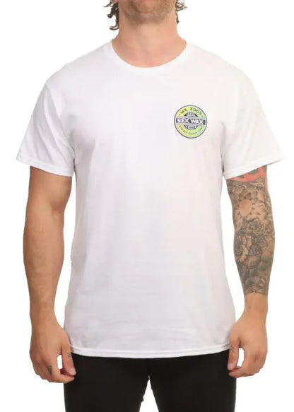 Sexwax Tee The Green Fade White