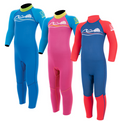 Alder toddlers full wetsuit (orange/navy)