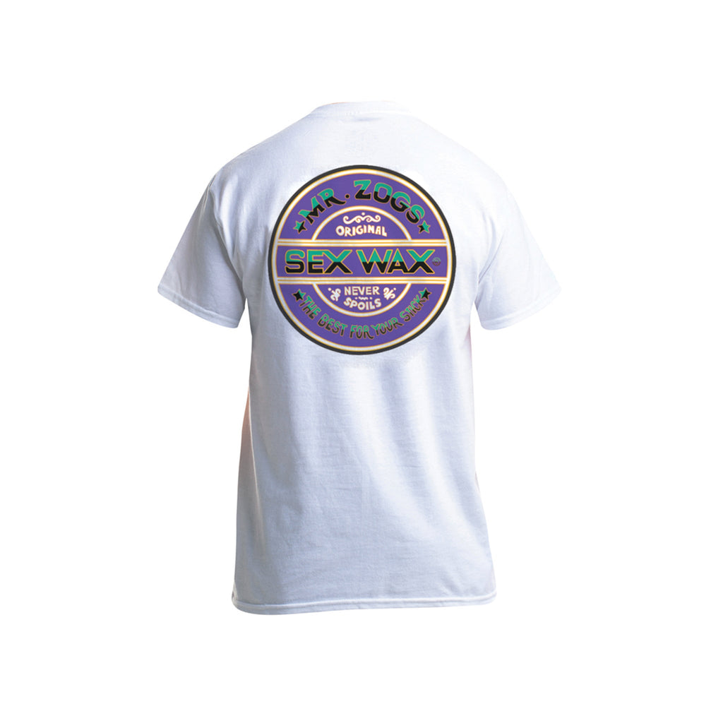 Sex Wax Two Tone t-shirt-WHITE