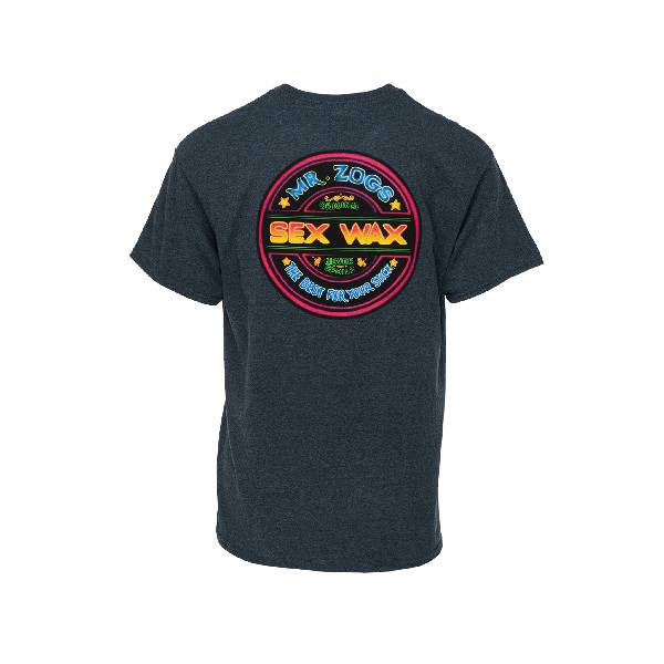 Sex Wax Tee Neon Grey