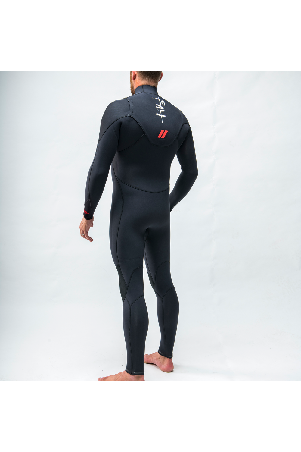 Tiki Mens Zepha2 4/3 Wetsuit GBS Steamer - Chest Zip