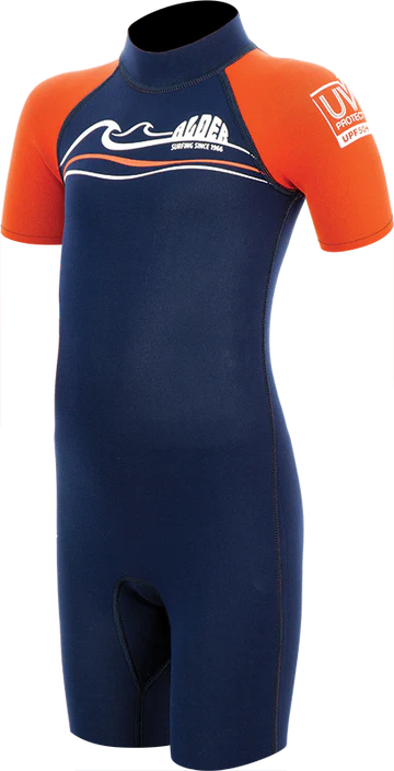 Alder toddlers full wetsuit (orange/navy)