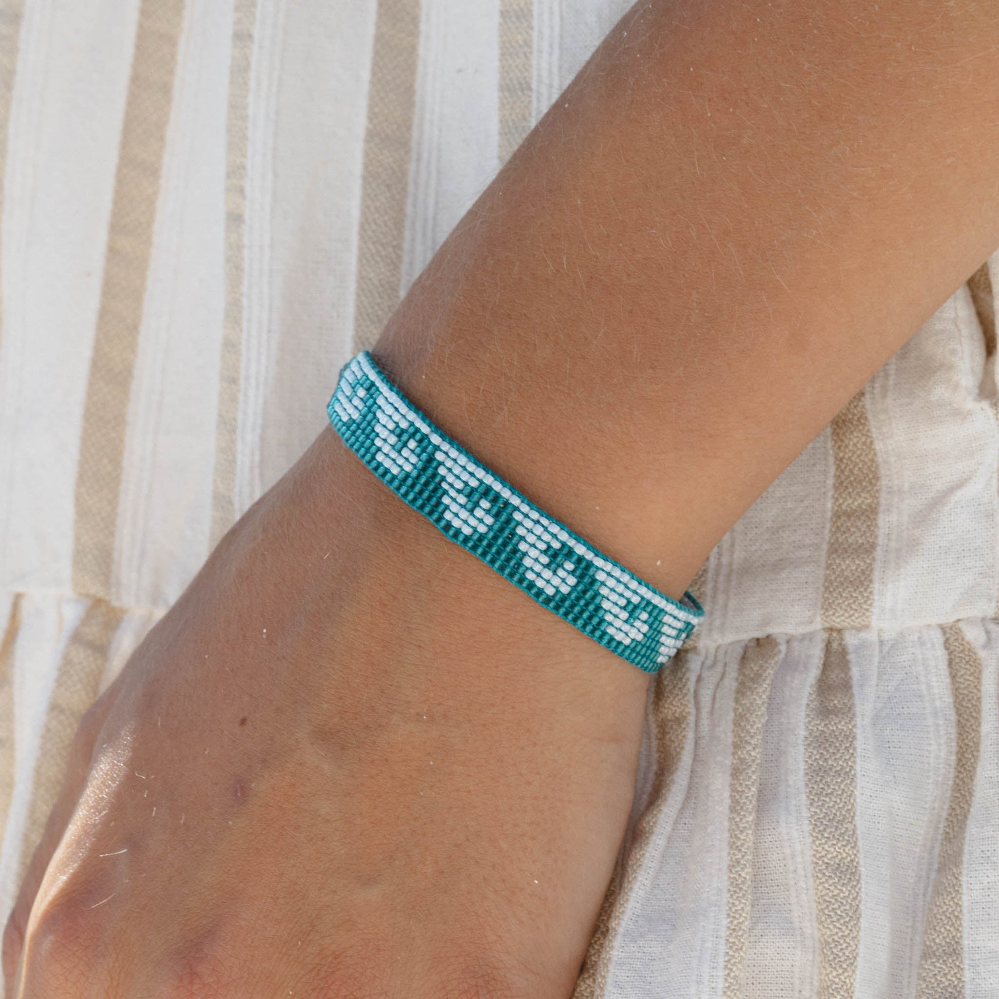 Melayang Wave Beaded Bracelet