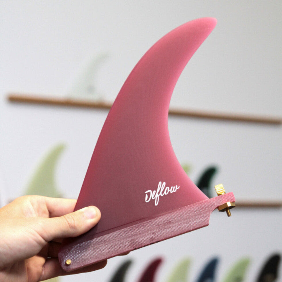 Deflow Mini Cream longboard fin
