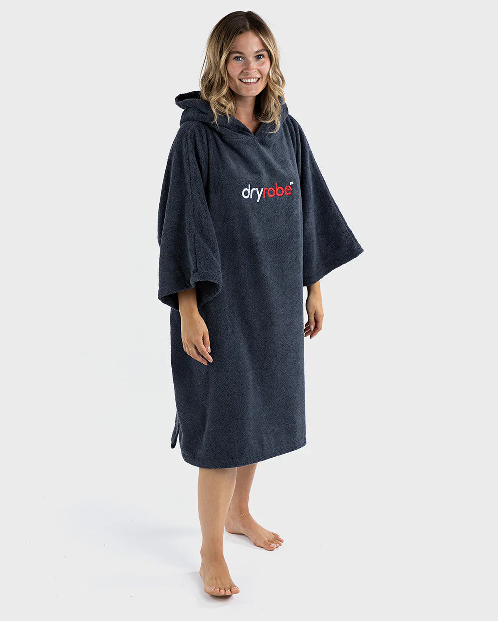 Adult Dryrobe Organic Towel - Navy