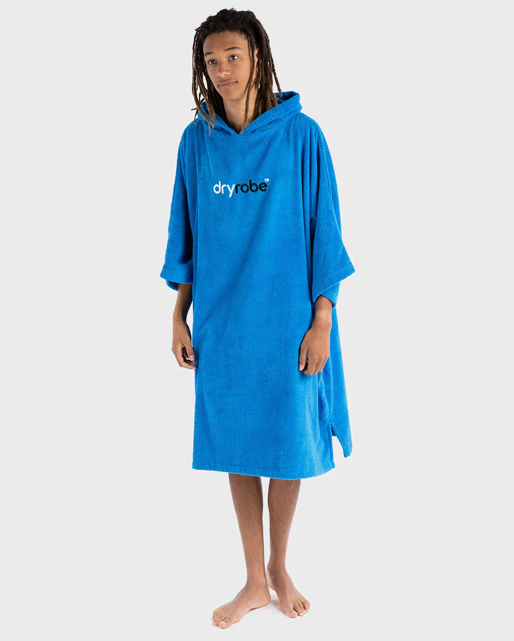 Adult Dryrobe Organic Towel - Blue