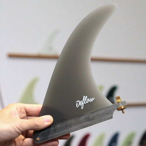 Deflow Mini Cream longboard fin
