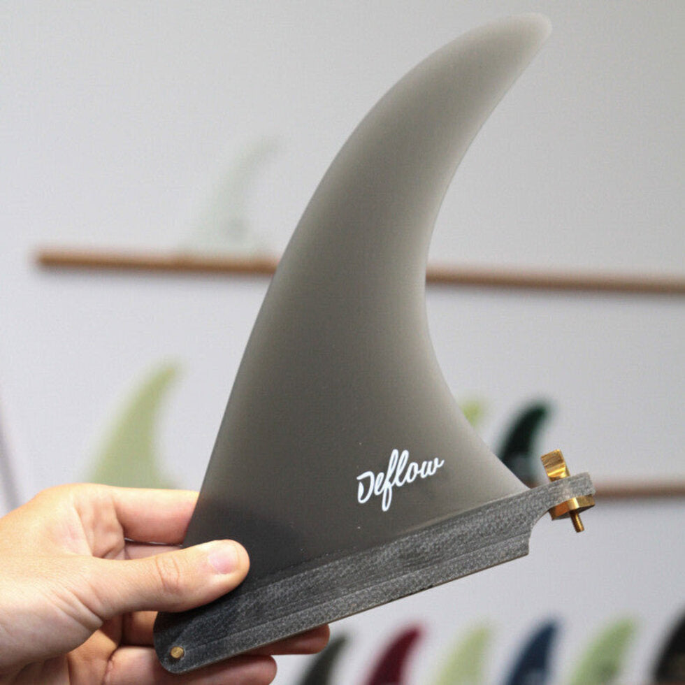 Deflow Mini Cream longboard fin