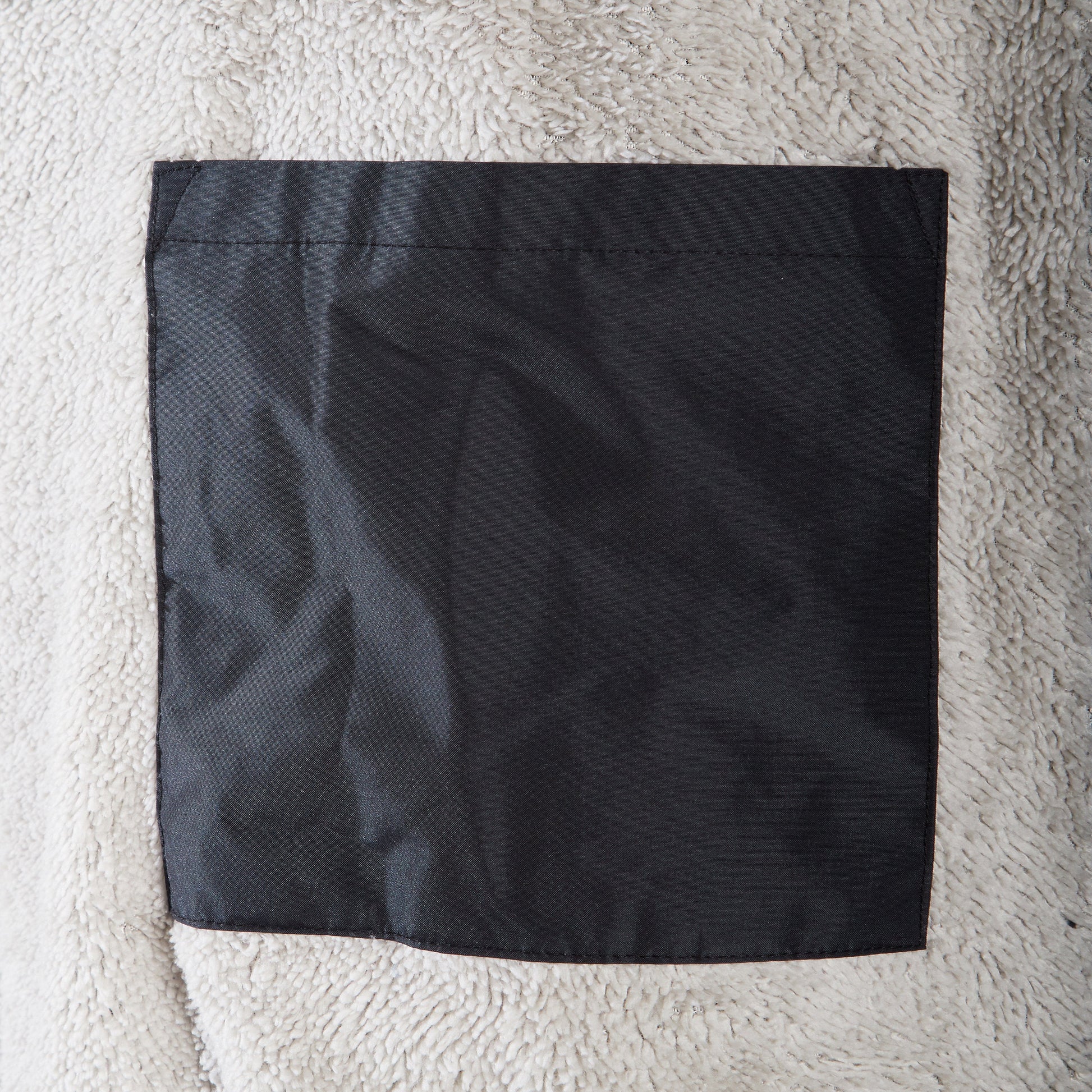 Changing Robe Kids Unisex Hooded -  Black/Grey Windproof Waterproof Quick Dry