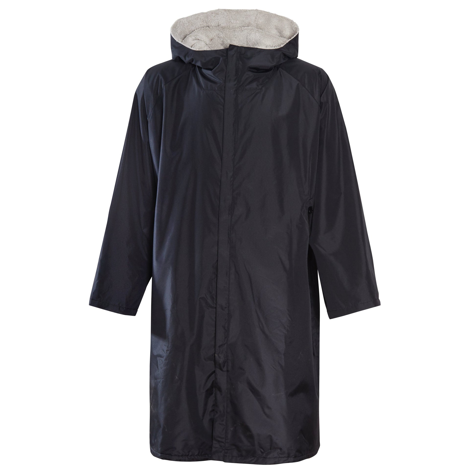 Changing Robe Kids Unisex Hooded -  Black/Grey Windproof Waterproof Quick Dry