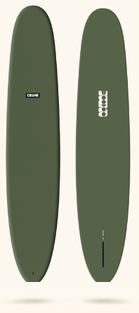 CRIME Surfboards - Involvement 9'4" - Army Green