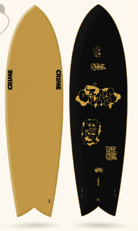 CRIME Surfboards - Keel Fish 5'5 - Remio