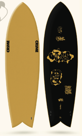 CRIME Surfboards - Keel Fish 6'5 - Remio