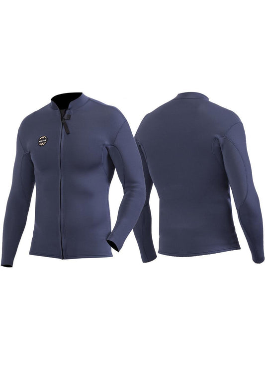 Vissla Solid Sets 2mm wetsuit jacket - dark slate