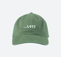 LOST WILD HORSE DAD HAT - MOSS GREEN