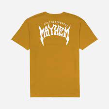 Lost Mayhem Design T-Shirt Gold