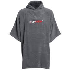 Adult Dryrobe Organic Towel - Grey