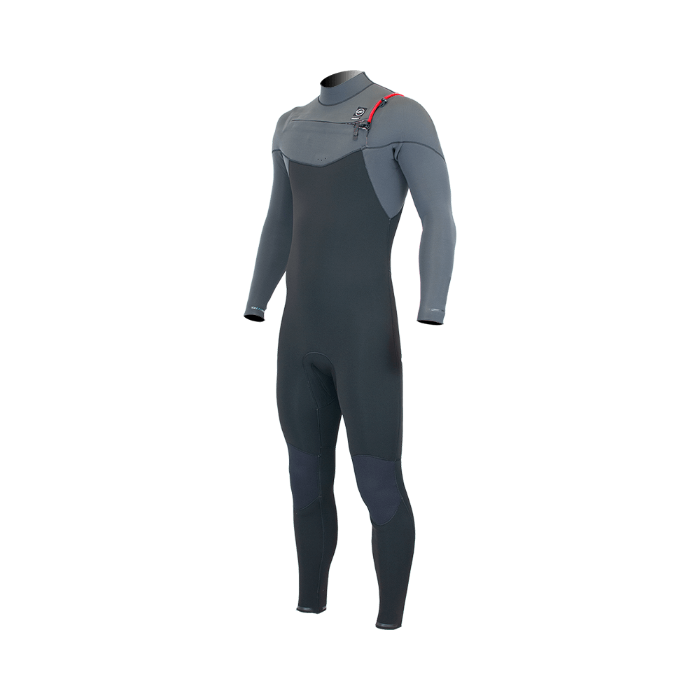 Alder Mens EVO 3/2 Full Suit - Grey / Black