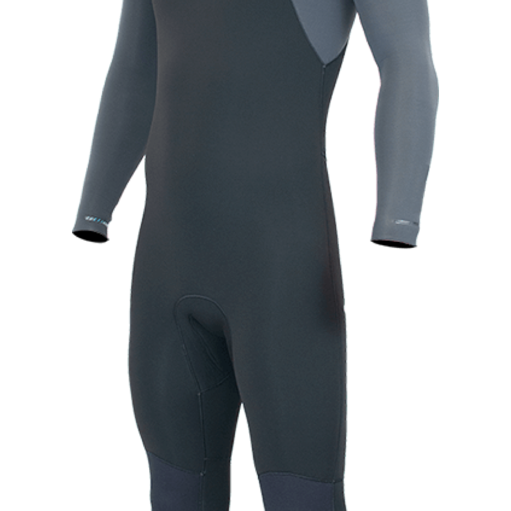 Alder Mens EVO 3/2 Full Suit - Grey / Black