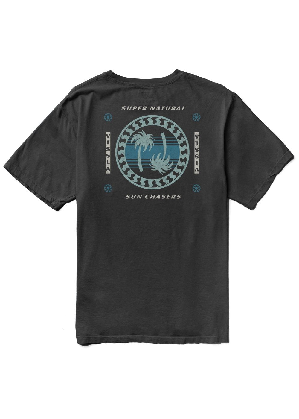 Vissla Upside Down Organic PKT Tee - Phantom