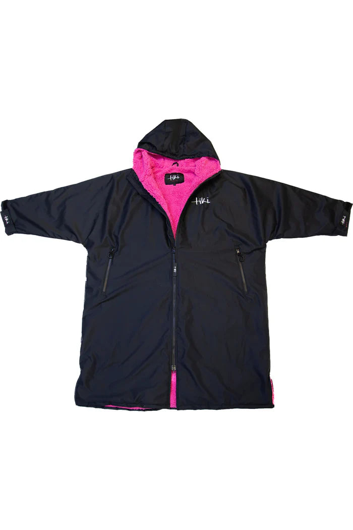 Tiki Tech Robe Black Pink