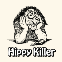 CRIME Surfboards - Hk (Hippy Killer) 4'11" - Black