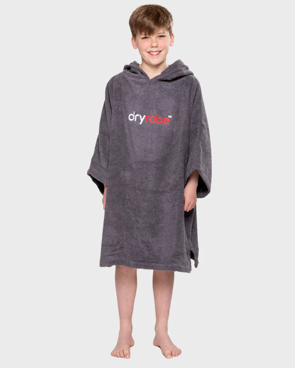 DRYROBE - Kids Organic Towel dryrobe - Slate