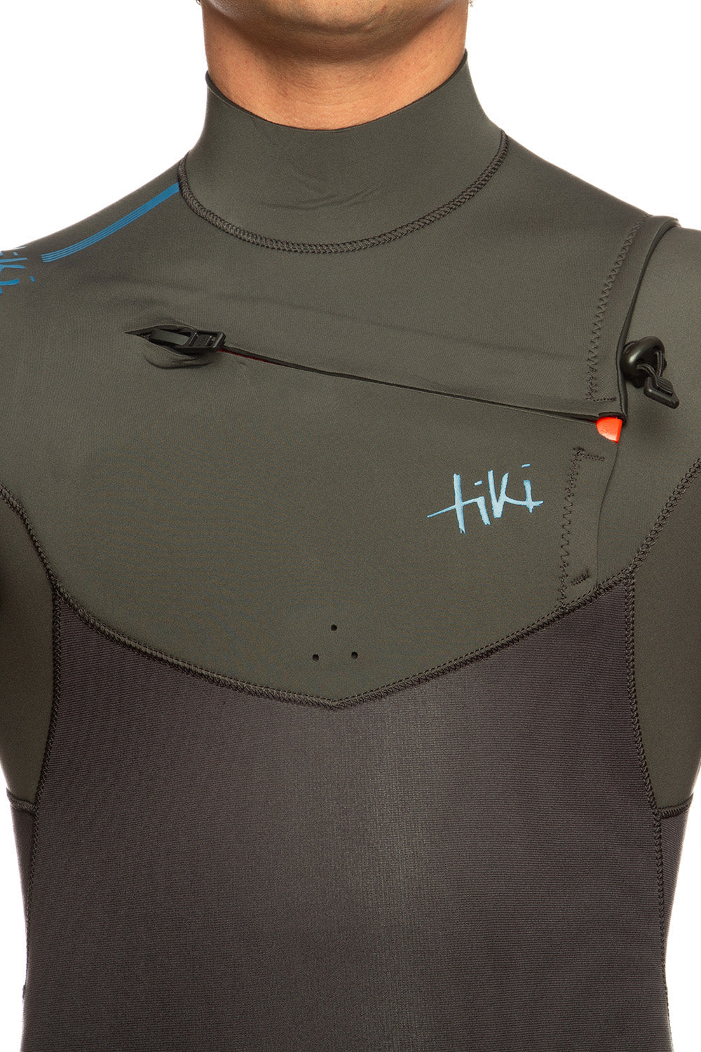 Tiki Mens Tech Wetsuit 4/3 Chest Zip 2024