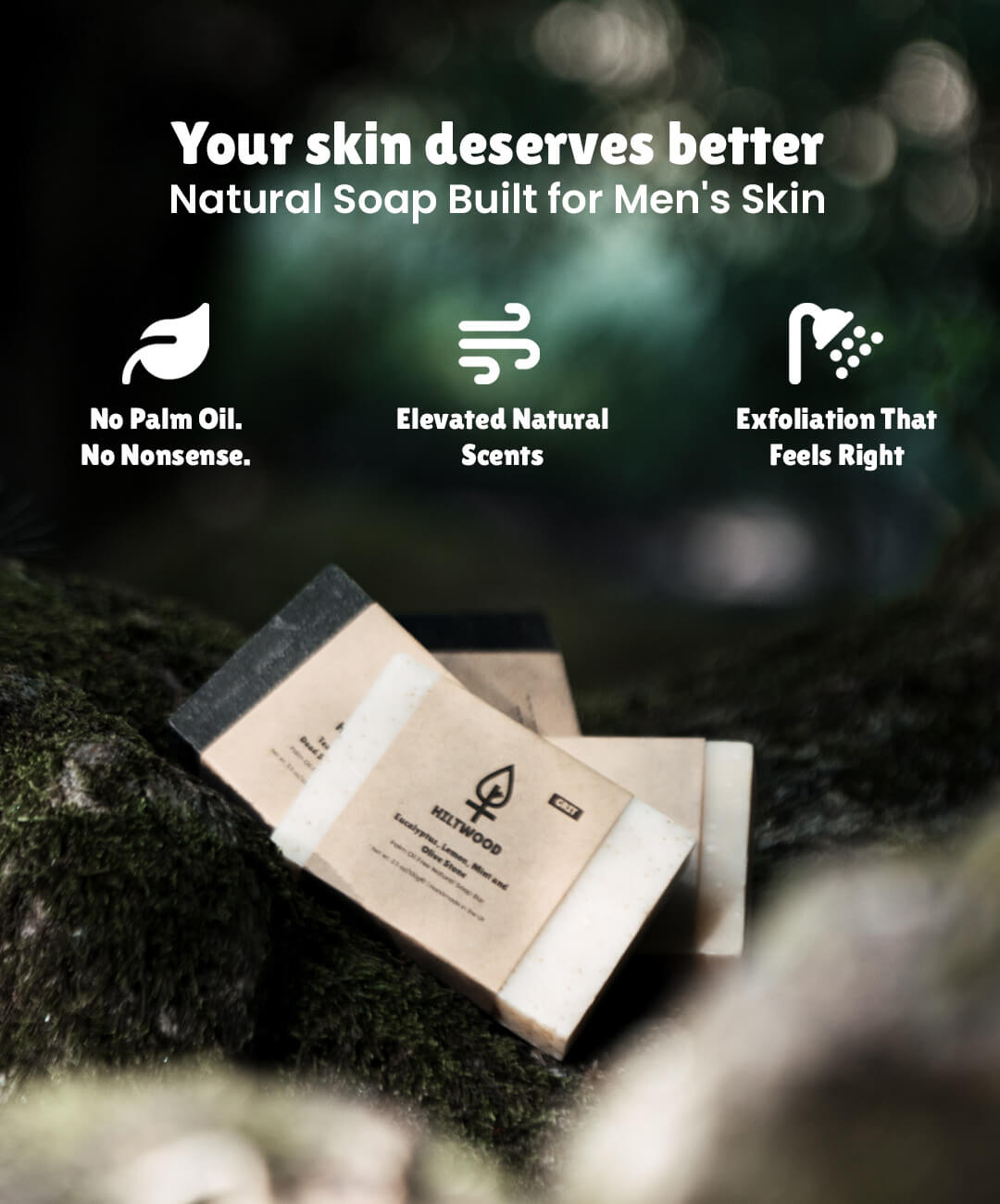 Natural Soap Bar Bundle (8 pack)